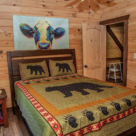 Adore The Smores Rustic Mountain Charm Outdoor Spaces And A Cozy Hot Tub Blue Ridge Eksteriør billede