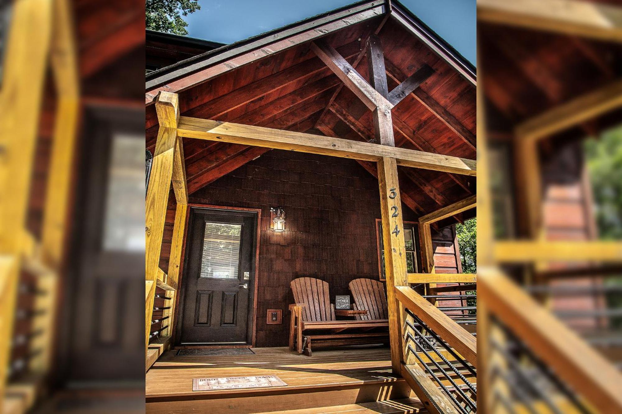 Adore The Smores Rustic Mountain Charm Outdoor Spaces And A Cozy Hot Tub Blue Ridge Eksteriør billede